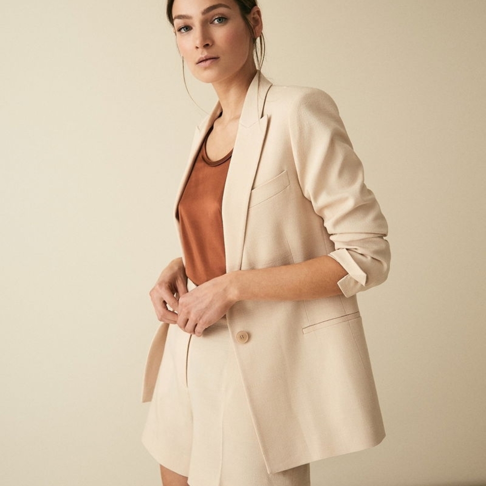 Reiss Beige Blazer